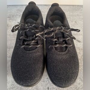 Allbirds Wool Runner Mizzles WRM Black Gray Wool Running Sneakers Womens 7